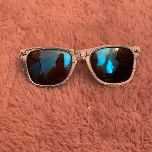White and black sunglasses